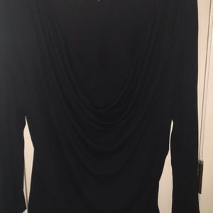 Ann Taylor Loft Black blouse
